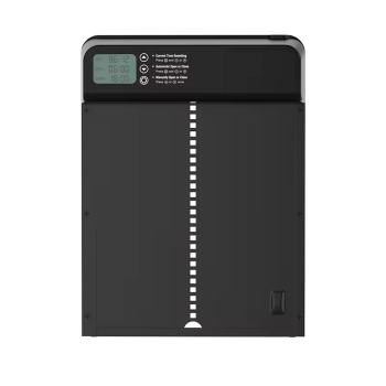 Automatyczne drzwi do kurnika z timerem - czarne