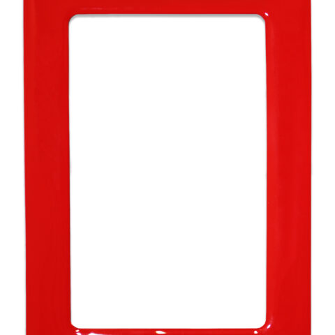 Magnetyczna ramka samoprzylepna rozm. 13.0x8.1cm - czerwona