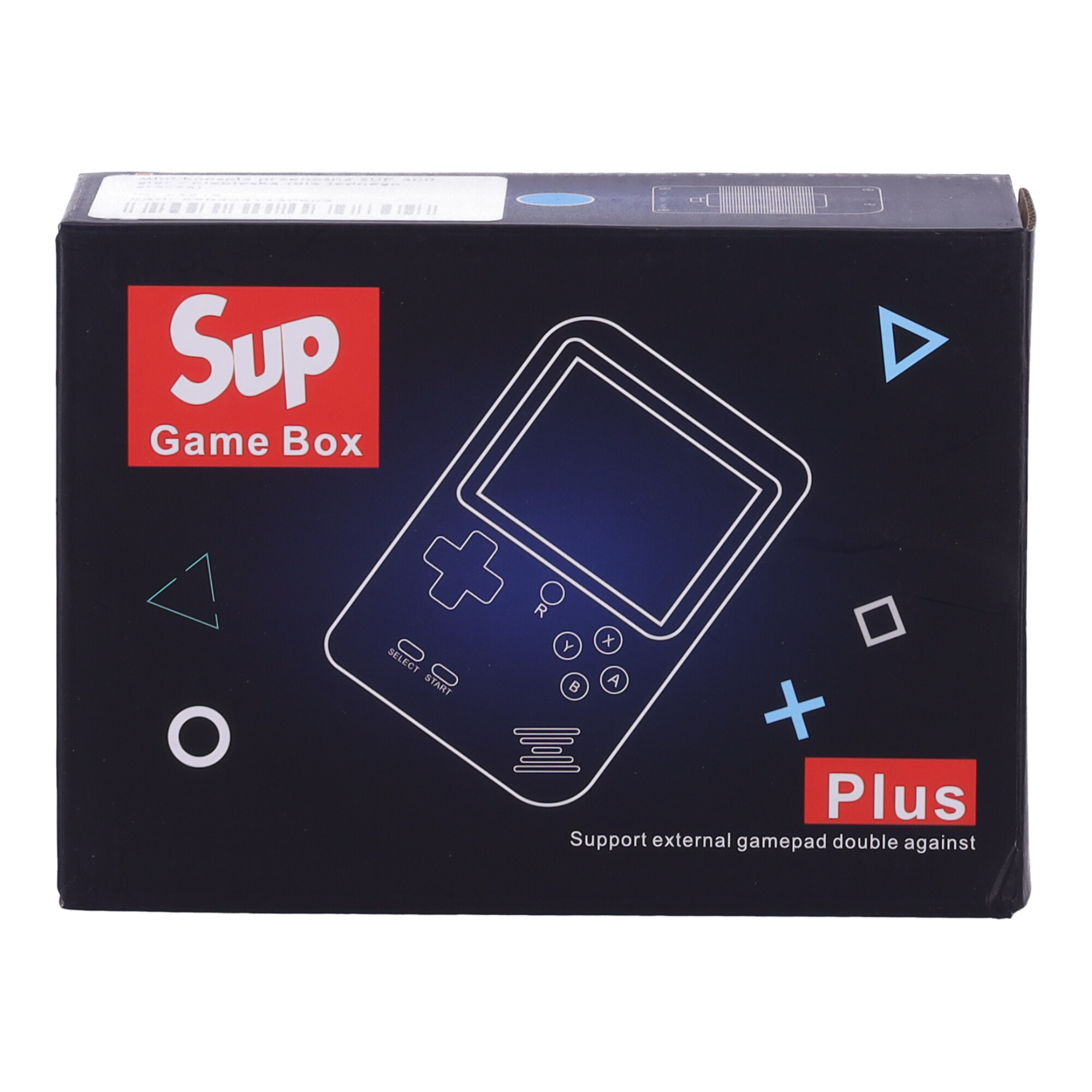 Mini konsola przenośna SUP 400 gier – niebieska (dla jednego gracza) - obrazek 3