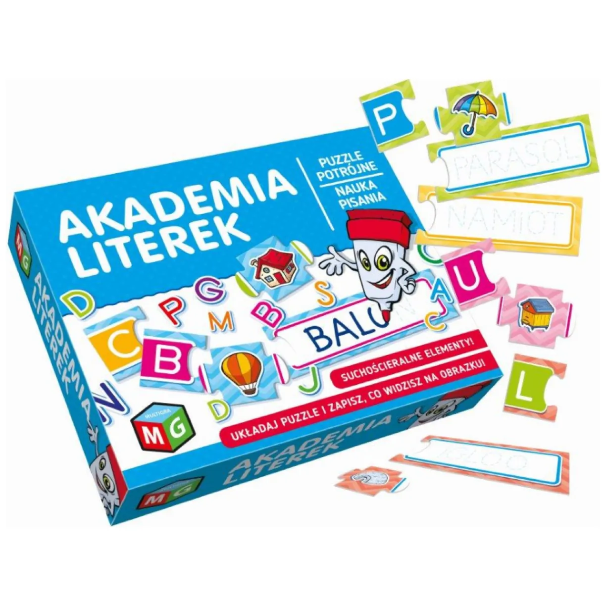 Zabawka edukacyjna - Akademia Literek - obrazek 2
