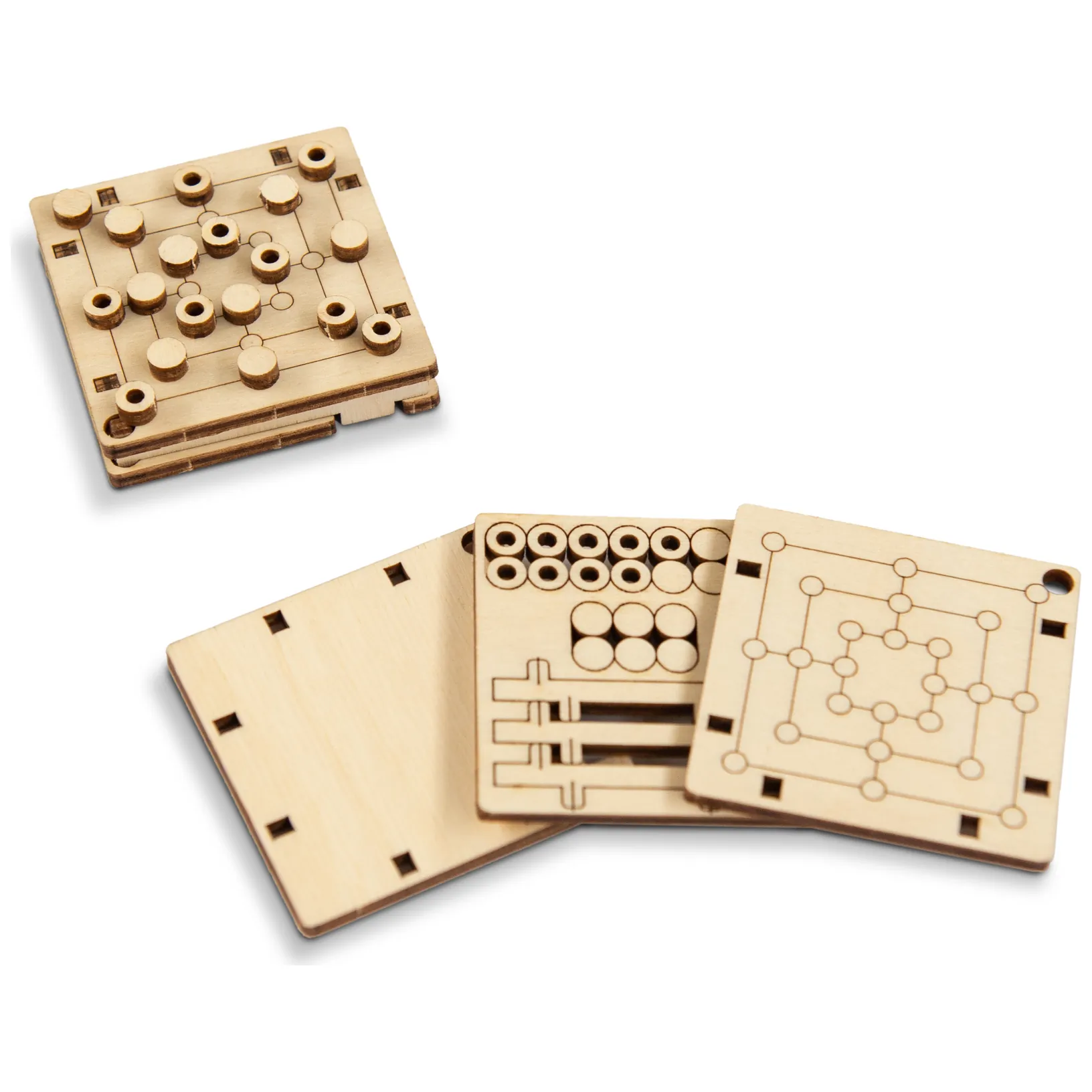 Drewniane Puzzle 3D – Gra Młynek z Drewna - obrazek 2