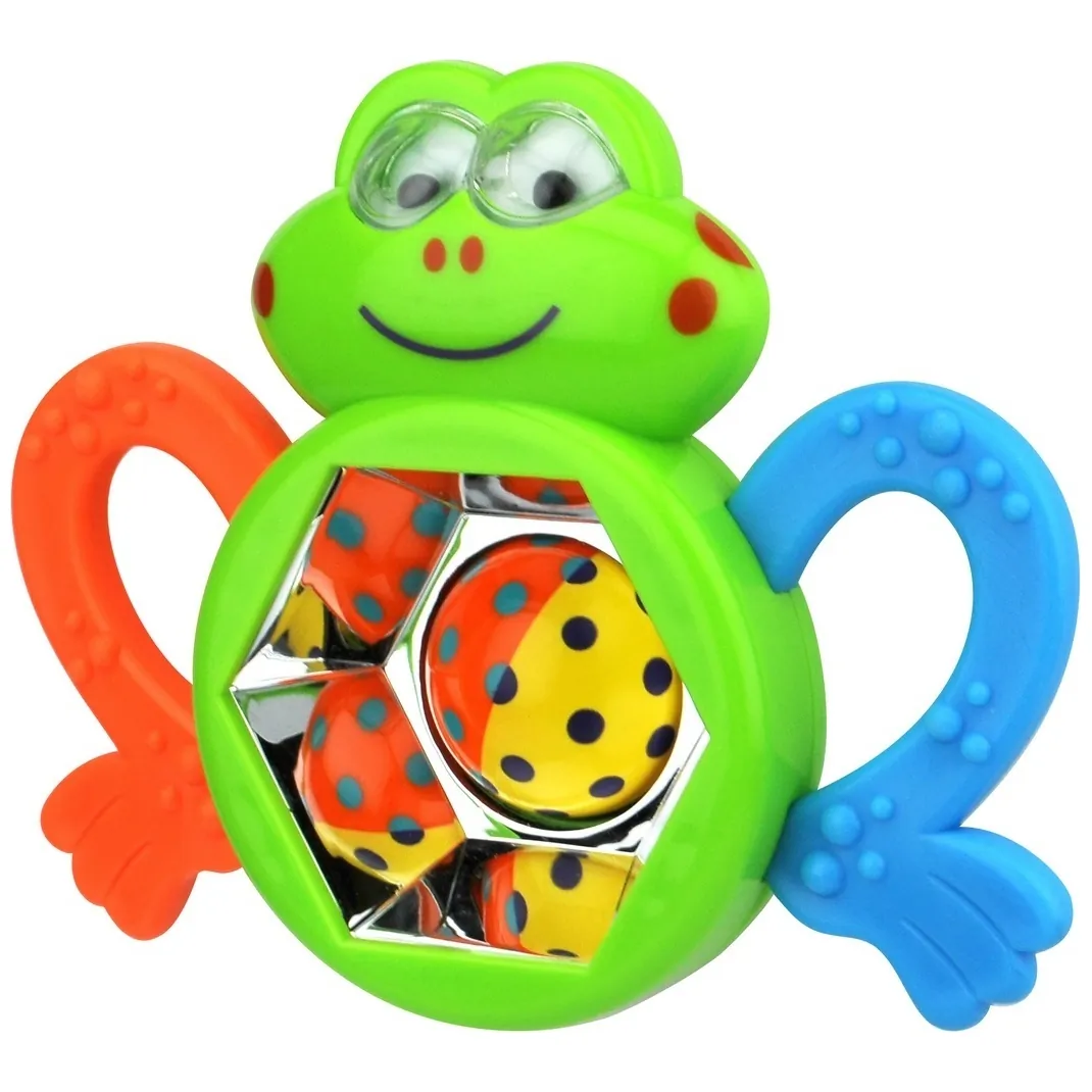 Gryzak / Zabawka edukacyjna - Żabka - obrazek 6