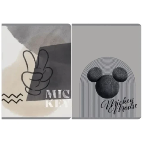 Szkolny zeszyt A5 w kratkę 80 kartek Mickey Mouse mix kolorów