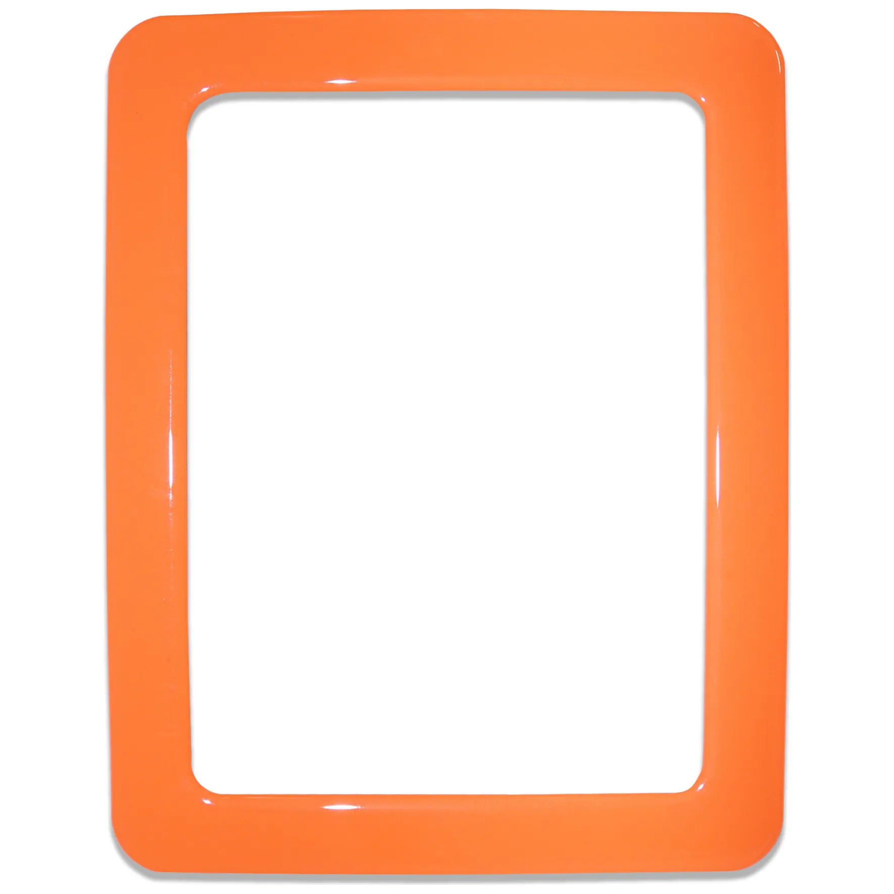 Magnetyczna ramka samoprzylepna rozm. 16.0x11.8cm - pomarańczowa