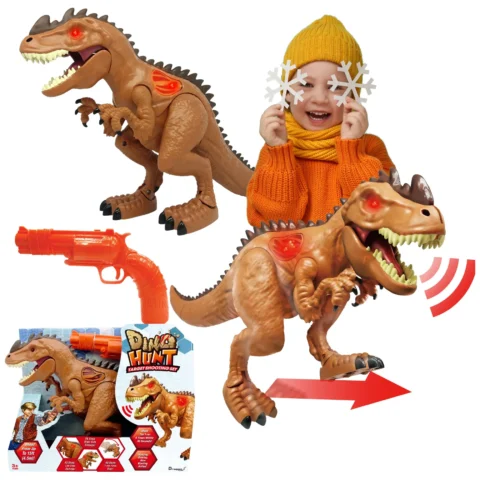 Polowanie na dinozaury - strzelanka zręcznościowa na podczerwień dla dzieci