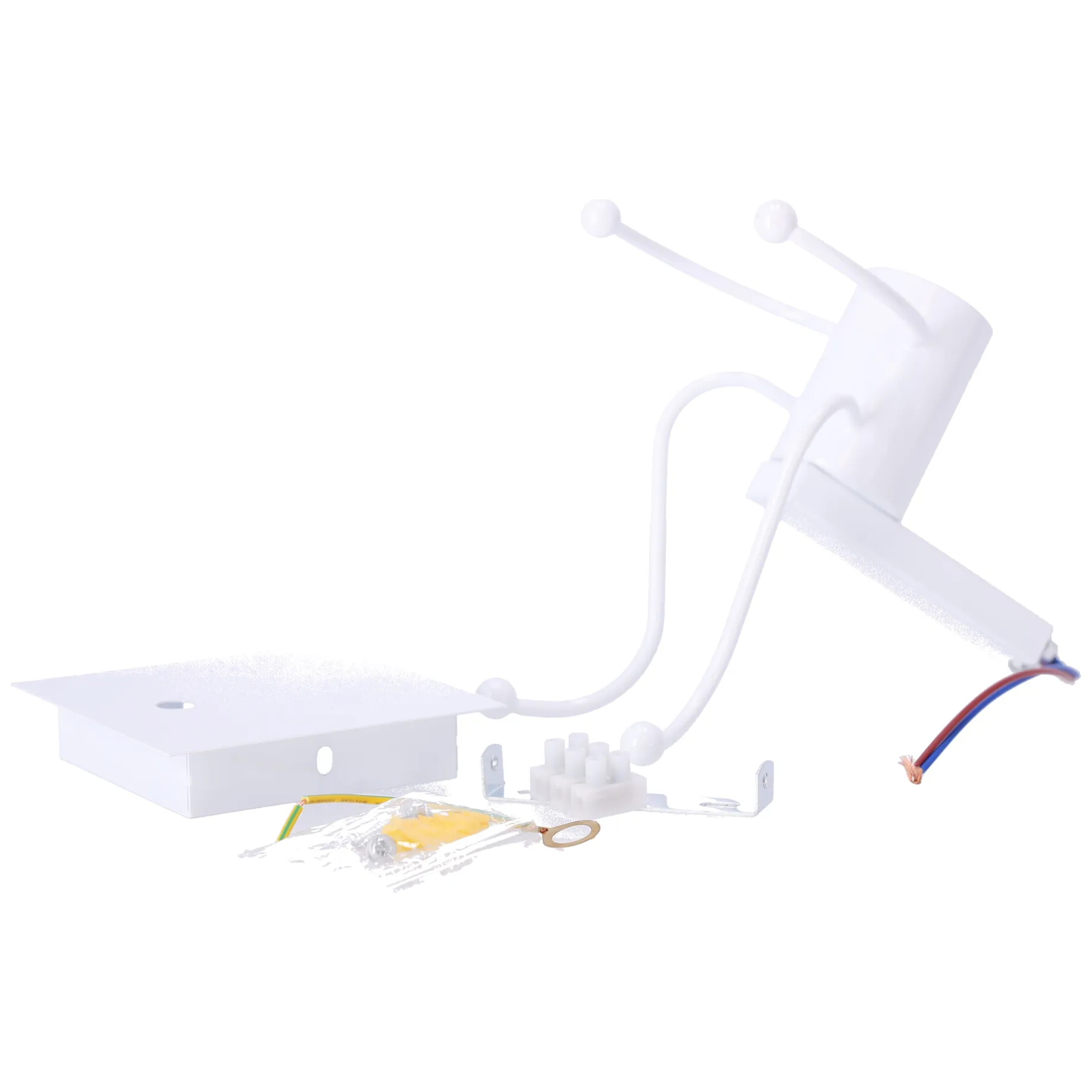 Lampa ścienna / Kinkiet Loft pojedyńczy - biała, typ VIII - obrazek 6