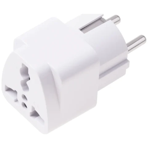 Angielska wtyczka adapter przejściówka UK na EU PL