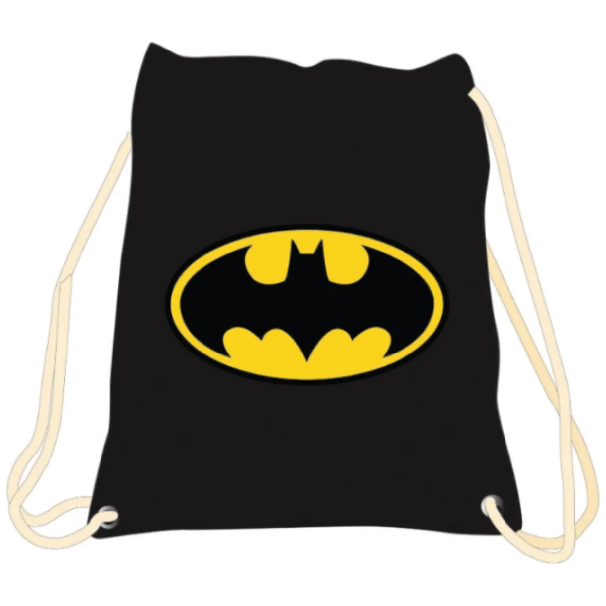 Plecak materiałowy Batman, 37x46cm PRODUKT LICENCJONOWANY, ORYGINALNY - obrazek 2