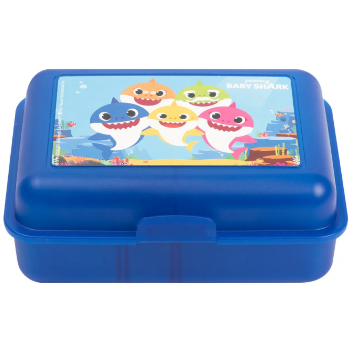Pudełko śniadaniowe, Lunch Box Baby Shark,17,5 x 12,8 x 6,9 cm, PRODUKT LICENCJONOWANY, ORYGINALNY