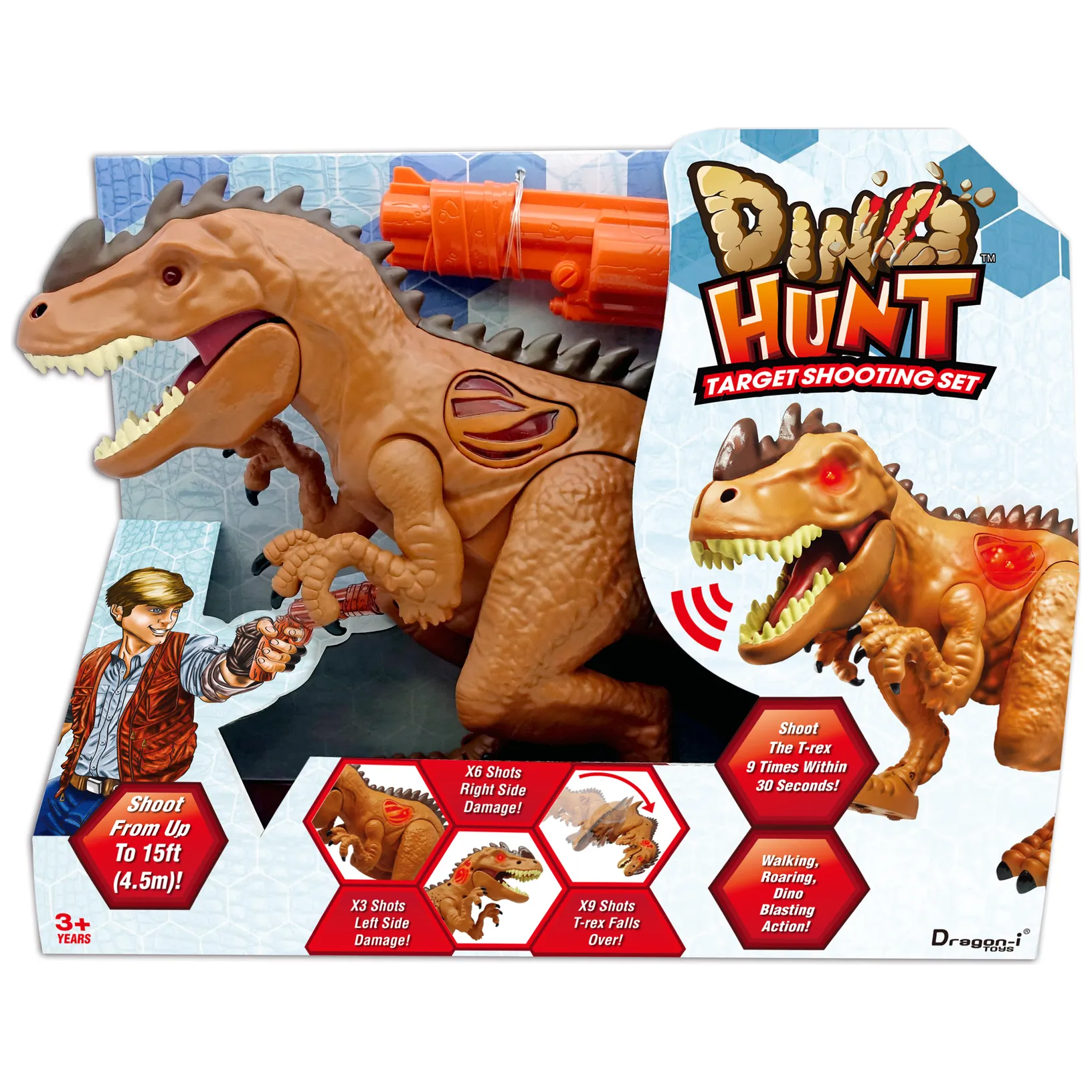 Polowanie na dinozaury - zabawka zręcznościowa Dragon-i Toys - obrazek 5