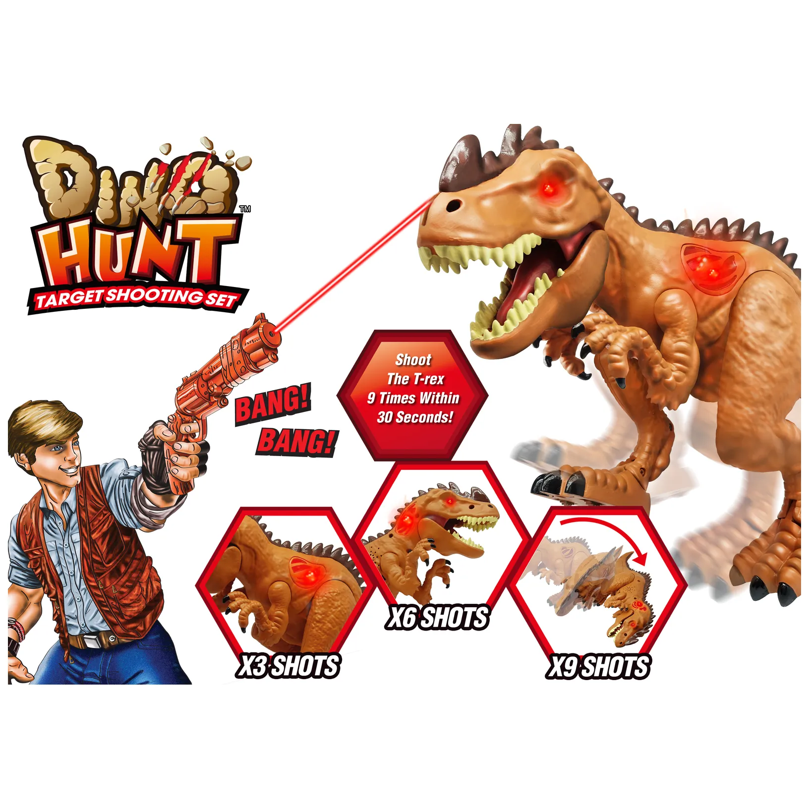 Polowanie na dinozaury - zabawka zręcznościowa Dragon-i Toys - obrazek 6
