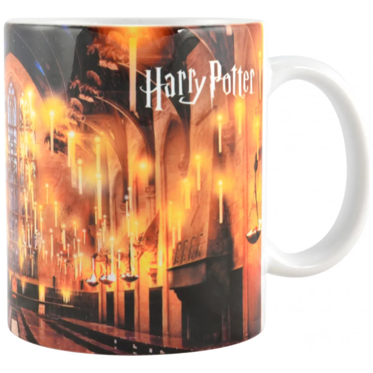 Kubek porcelanowy Harry Potter - Wielka Sala w Hogwarcie 320 ml, PRODUKT LICENCJONOWANY, ORYGINALNY - obrazek 2