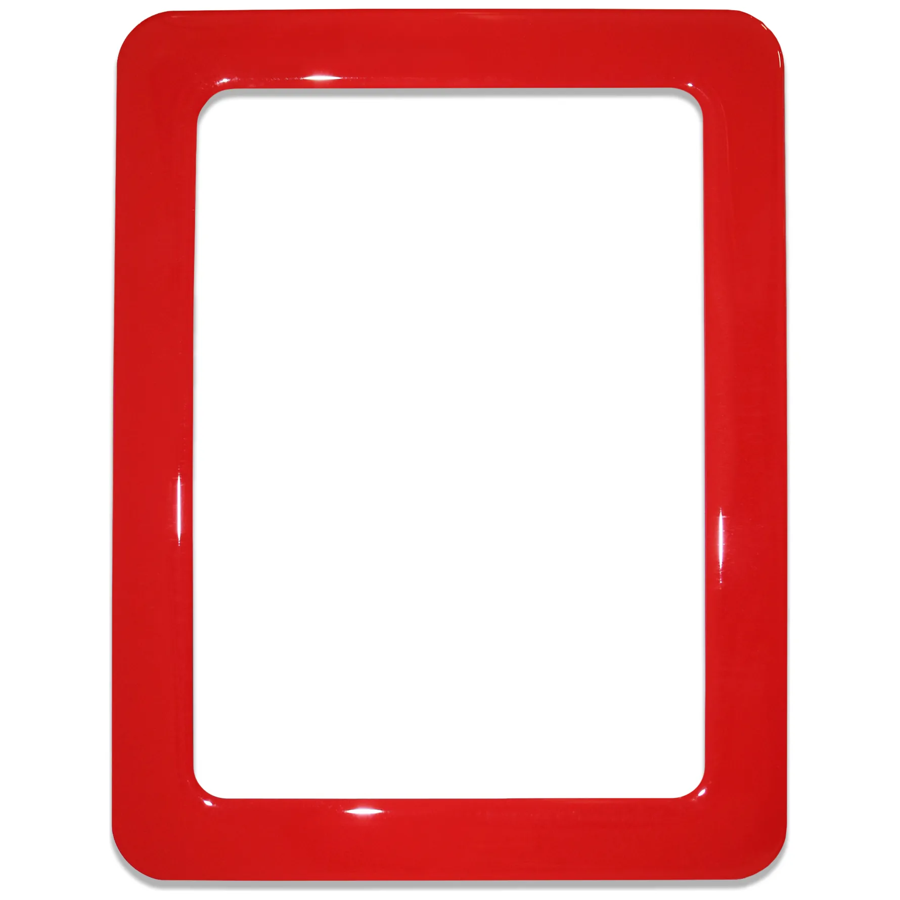 Magnetyczna ramka samoprzylepna rozm. 16.0x11.8cm - czerwona