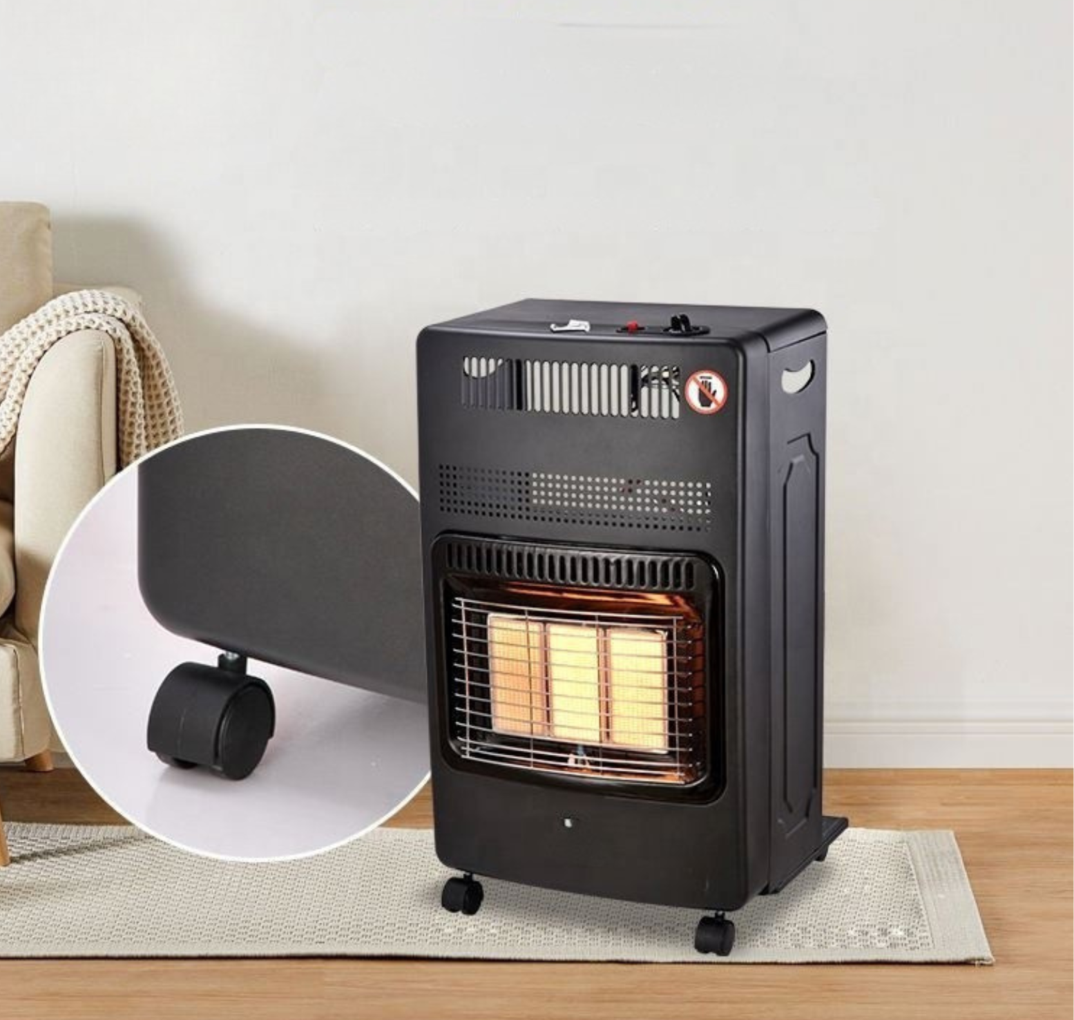 Przenośny piecyk gazowy na butlę 3 tryby mocy ThermoGo 4.2 kW - obrazek 7