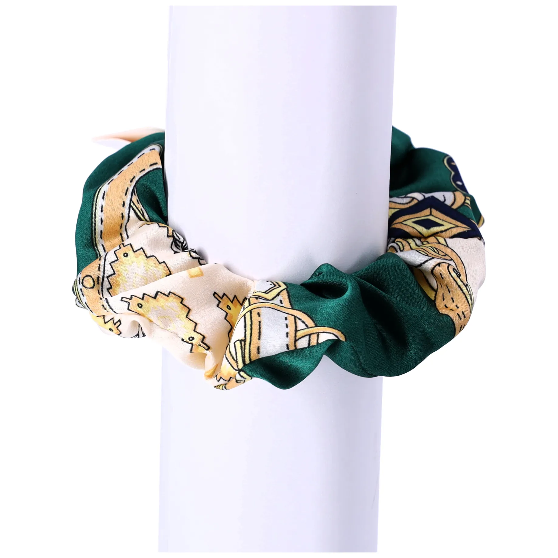 Gumka do włosów satynowa Bling Mix Kolorów - obrazek 5
