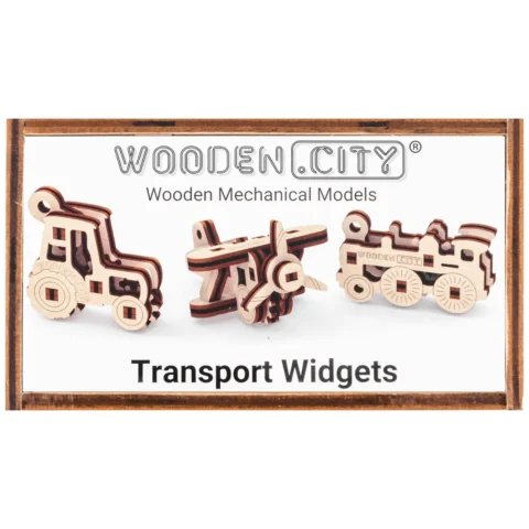 Drewniane Puzzle 3D – Gadżety transportowe