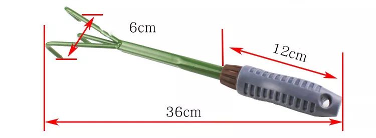 Ergonomiczny zestaw narzędzi ogrodowych aluminiowych 4-częściowy - obrazek 5