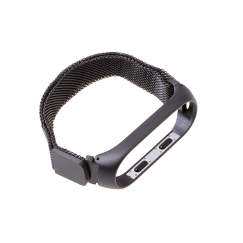 Pasek opaska Xiaomi Mi Band 3/ Xiaomi Mi Band 4 Magnes - czarny