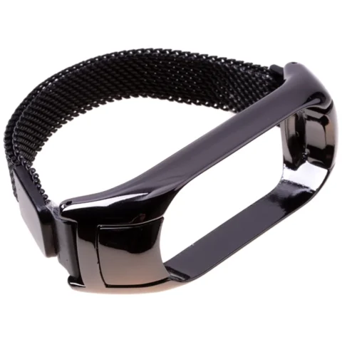 Pasek opaska Xiaomi Mi Band 5 Magnes - czarny