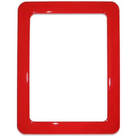 Magnetyczna ramka samoprzylepna rozm. 16.0x11.8cm - czerwona