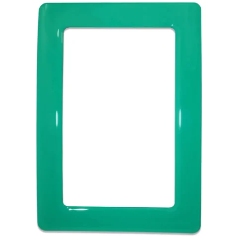 Magnetyczna ramka samoprzylepna rozm.12.3x8.1cm - zielona