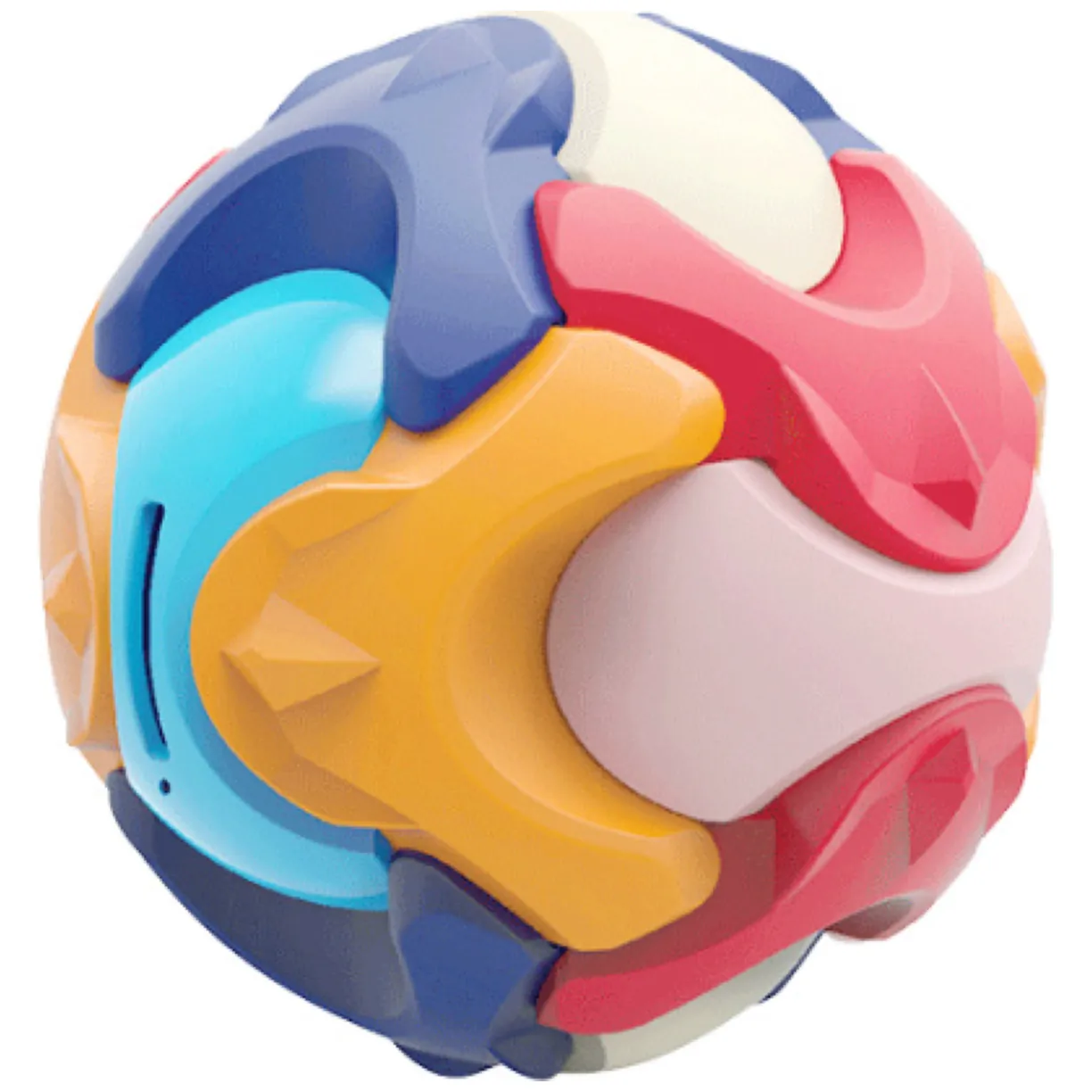 Skarbonka, piłka do składania puzzle układanka 3D- okrągła - obrazek 6