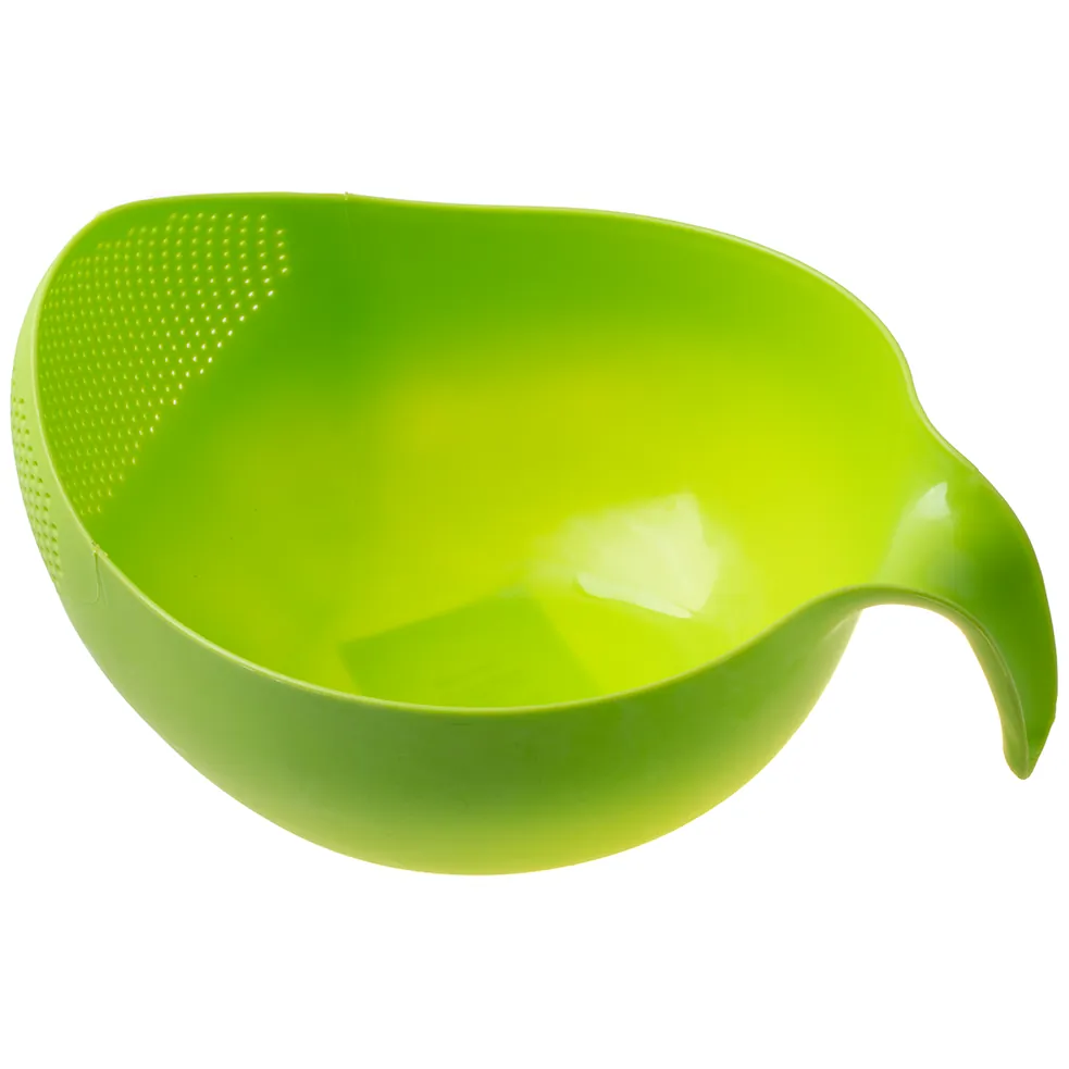 Drobny durszlak 8.5cm x 22cm - zielony - obrazek 2