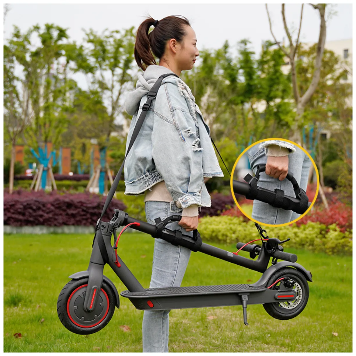 Uchwyt / rączka do noszenia Hulajnogi Xiaomi Mi Electric Scooter M365 - obrazek 5