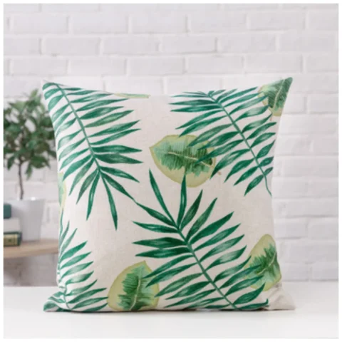 Dekoracyjna poszewka na poduszkę boho 45x45 - ozdoba do salonu i sypialni