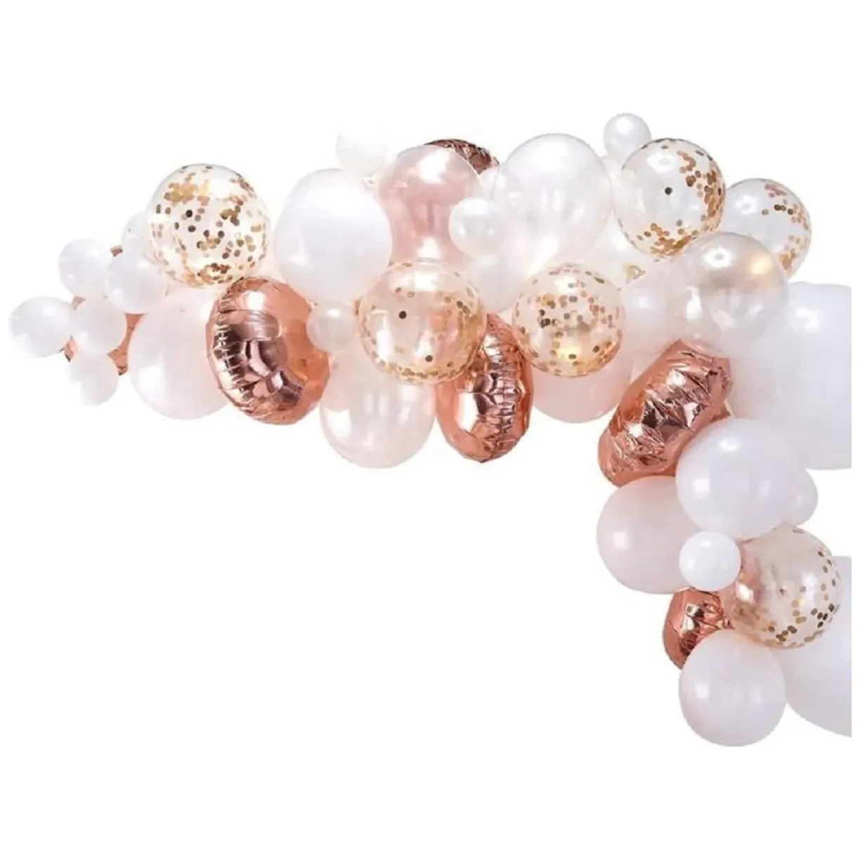 Girlanda balonowa rose gold 63 szt. zestaw balonów na przyjęcie - obrazek 3