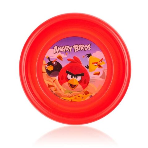 Miska Angry Birds 17 cm plastikowa czerwona dla dzieci do jedzenia