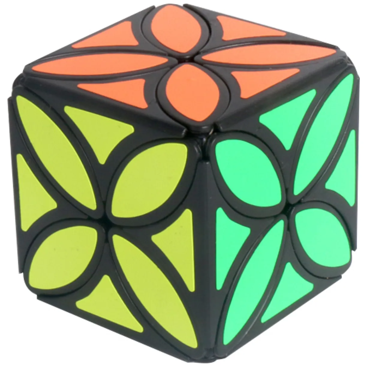 Nowoczesna układanka, kostka logiczna, Kostka Rubika - Leaf Clover, typ III - obrazek 3