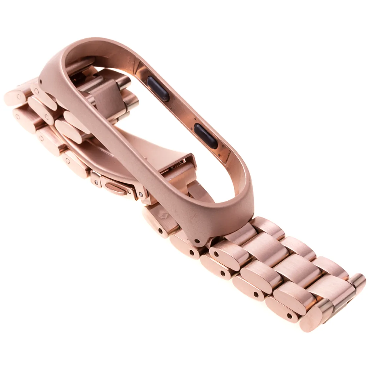 Pasek opaska Xiaomi Mi Band 3/ Xiaomi Mi Band 4 - rose gold - obrazek 3