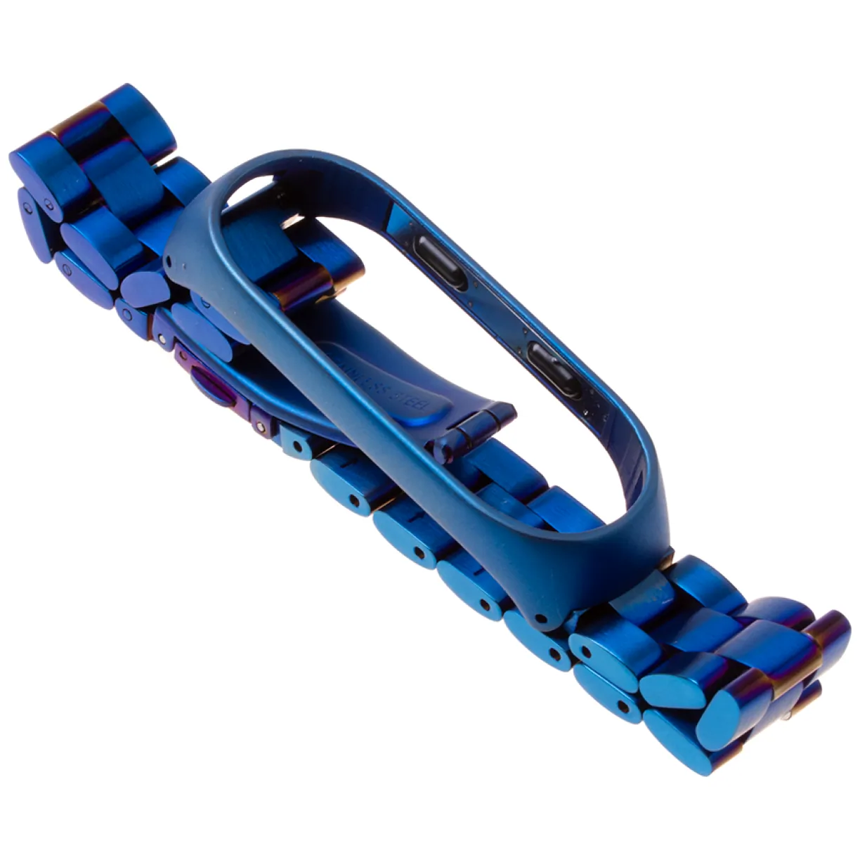 Pasek opaska Xiaomi Mi Band 3/ Xiaomi Mi Band 4 - niebieska - obrazek 2