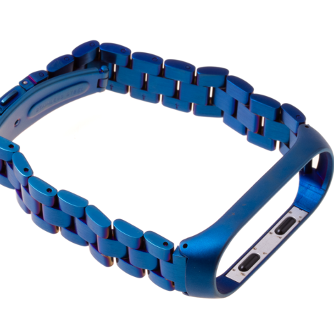 Pasek opaska Xiaomi Mi Band 3/ Xiaomi Mi Band 4 - niebieska