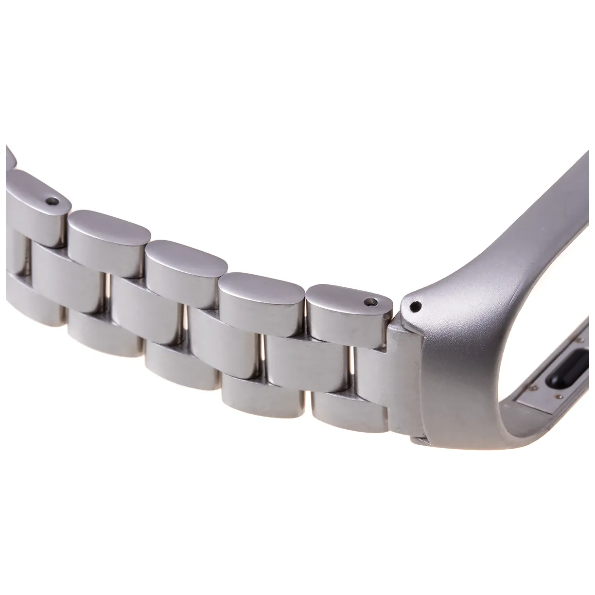 Pasek opaska Xiaomi Mi Band 3/ Xiaomi Mi Band 4 - srebrna - obrazek 3