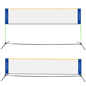 Siatka 4w1 do badmintona siatkówki tenisa siatkonogi 5M