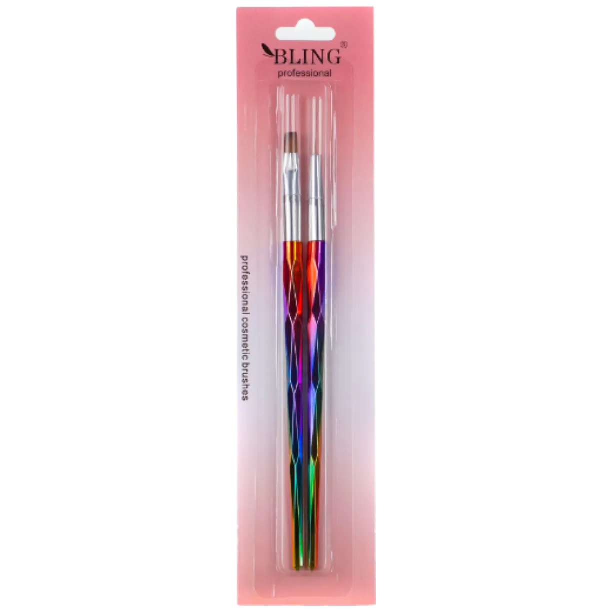 Pędzelki do zdobień paznokci BLING Professional - 2 szt Syrenka