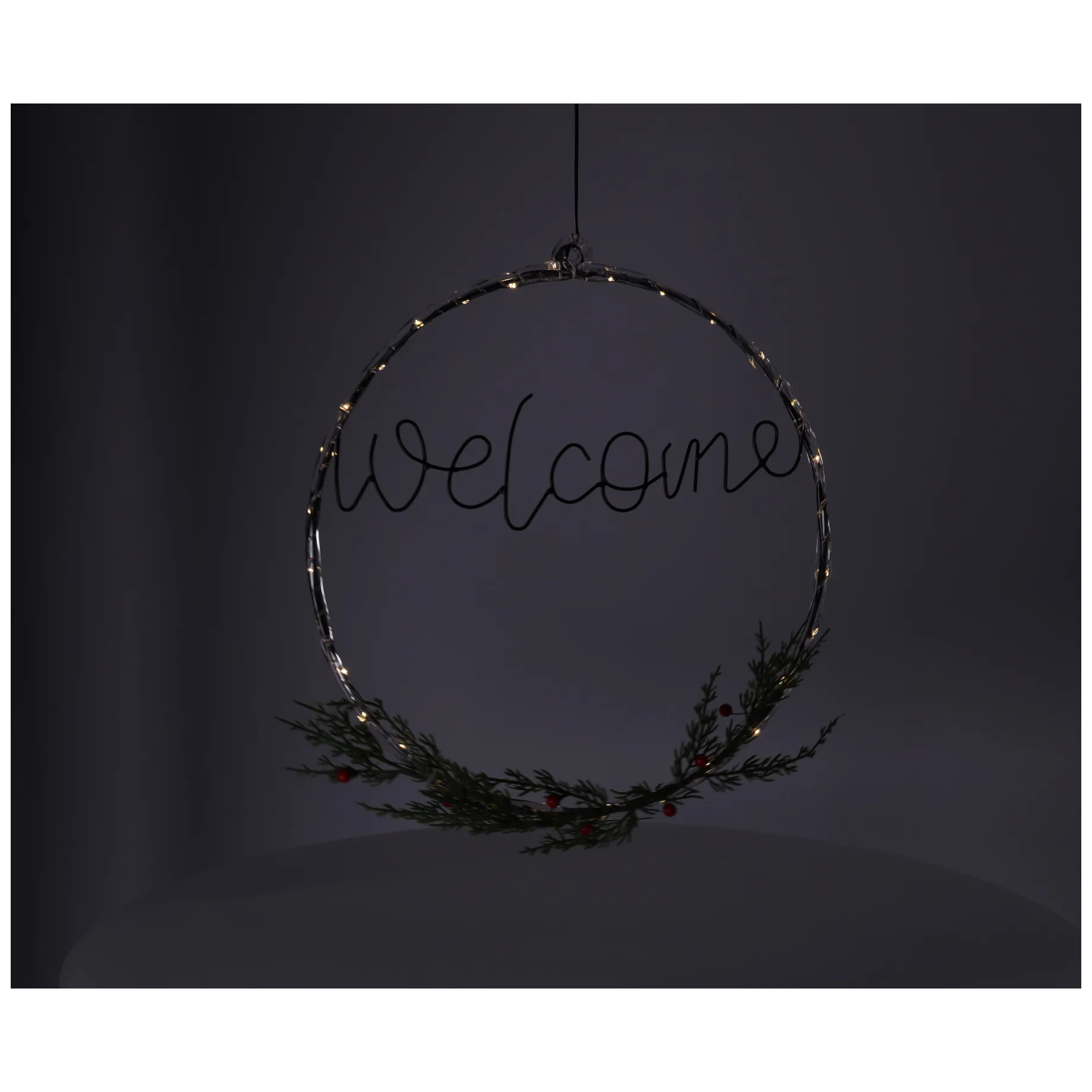 Wianek LED ”WELCOME" - obrazek 4