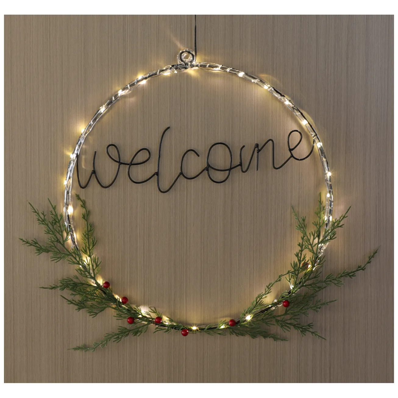 Wianek LED ”WELCOME" - obrazek 6