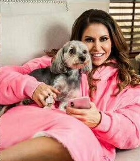 Różowa kocobluza oversize z polaru 4w1 -