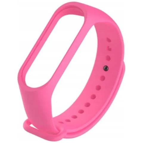 Silikonowy pasek opaska do Xiaomi Mi Band 3/ Xiaomi Mi Band 4 - różowy