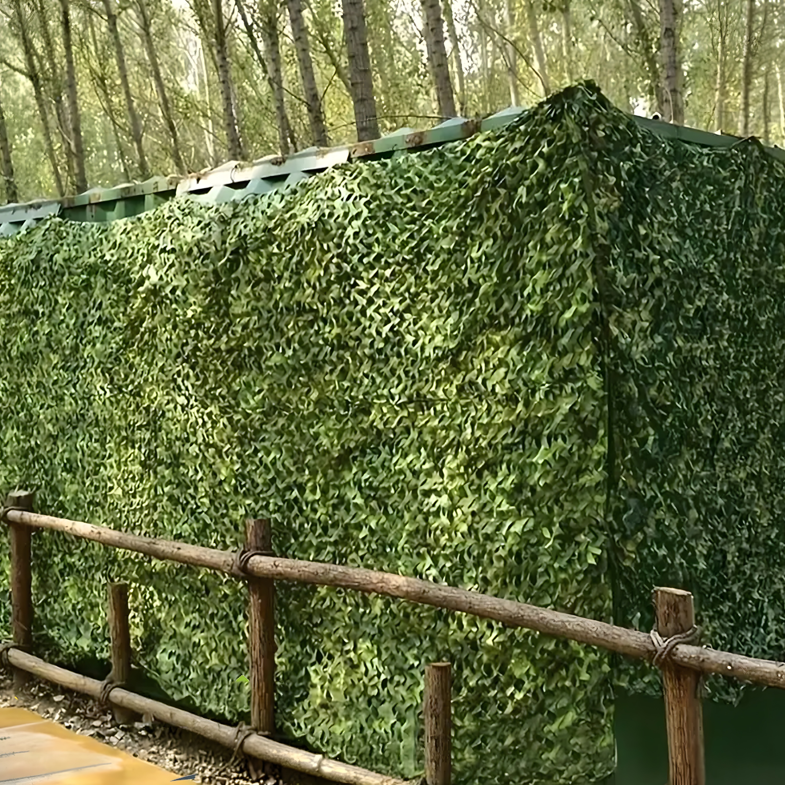 Siatka Maskująca Moro Ogrodowa Wojskowa Kamuflaż 3x6 Wytrzymała - obrazek 13