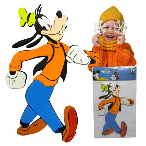 Kolorowa mała dekoracja ścienna Goofy Myszka Miki pianka EVA dla dziecka