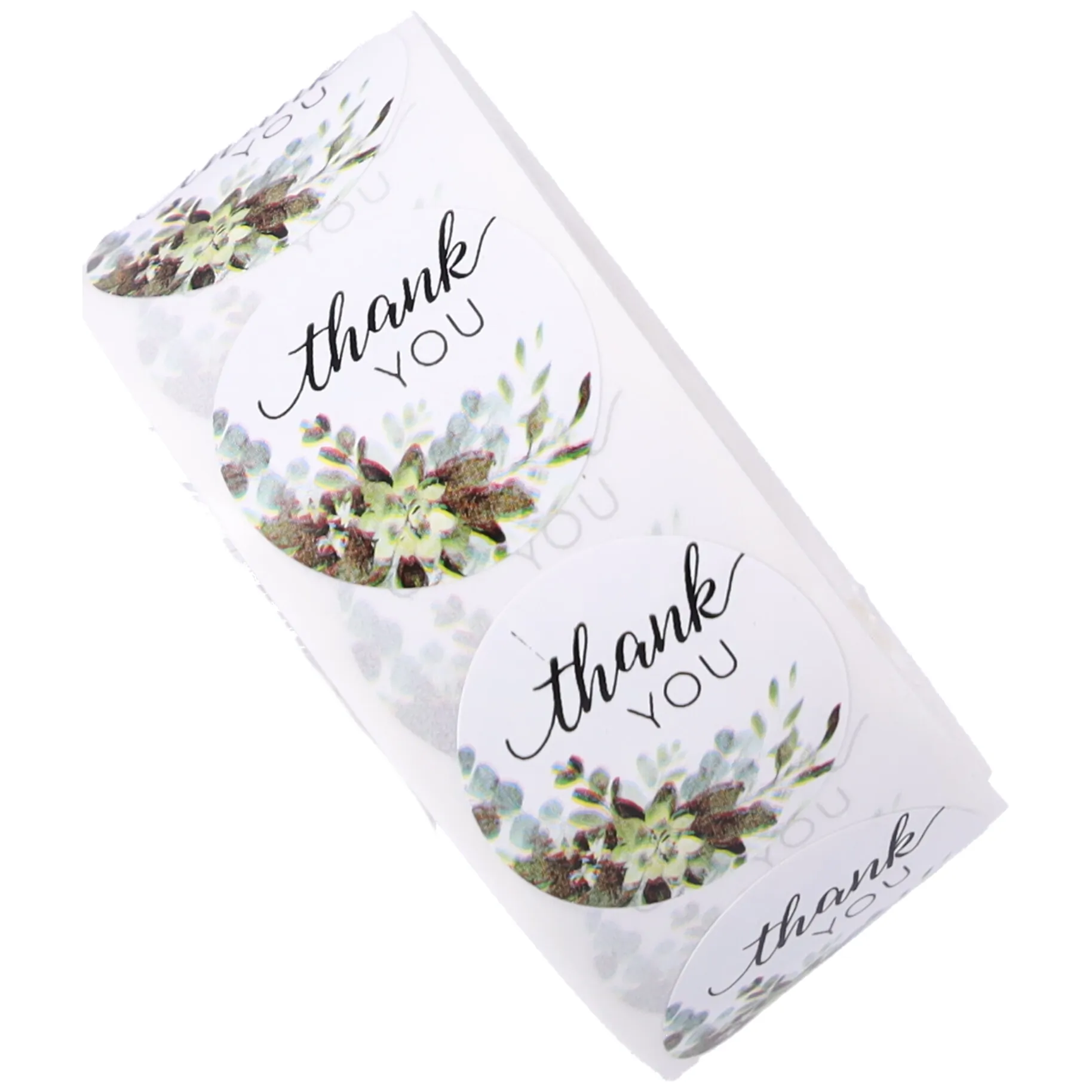 Okrągłe naklejki dekoracyjne Thank You ślub prezent 500 szt 2,5 cm - obrazek 5