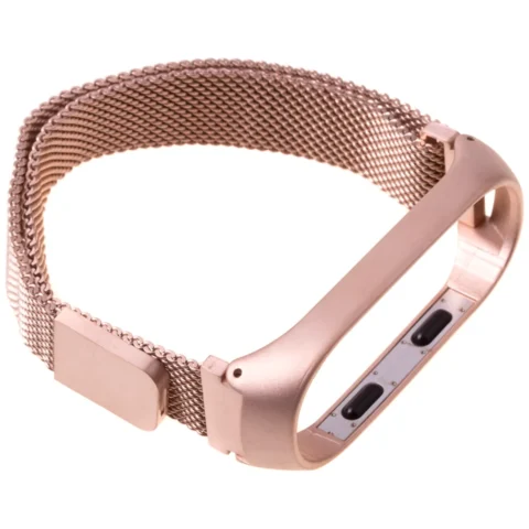 Pasek opaska Xiaomi Mi Band 3/ Xiaomi Mi Band 4 Magnes - rose gold