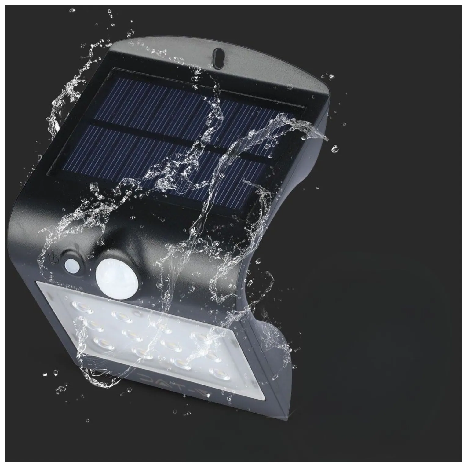 Trójkątna Lampa Solarna 1.5W, Czarna V-TAC - obrazek 8