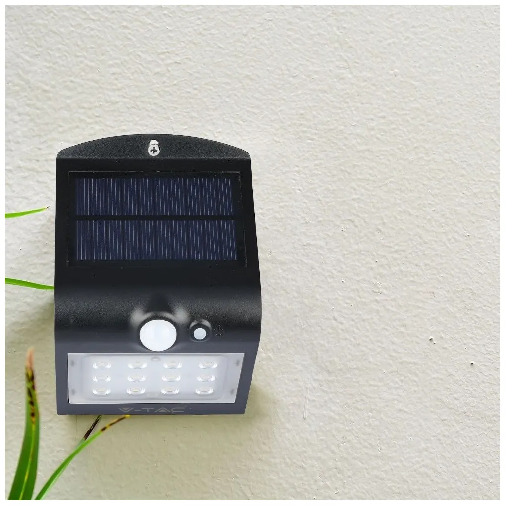Trójkątna Lampa Solarna 1.5W, Czarna V-TAC - obrazek 10