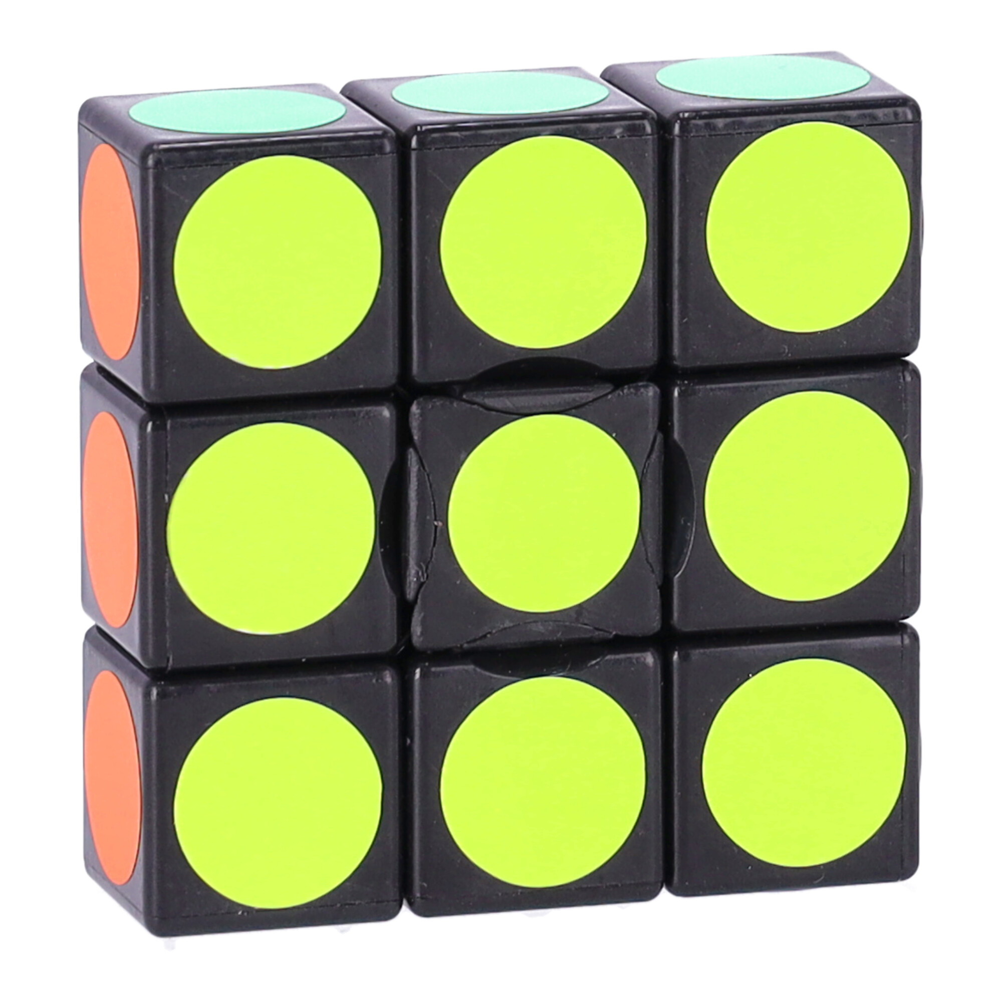 Łamigłówka logiczna 1x3x3 - kolorowa kostka edukacyjna dla dzieci 6+ - obrazek 3