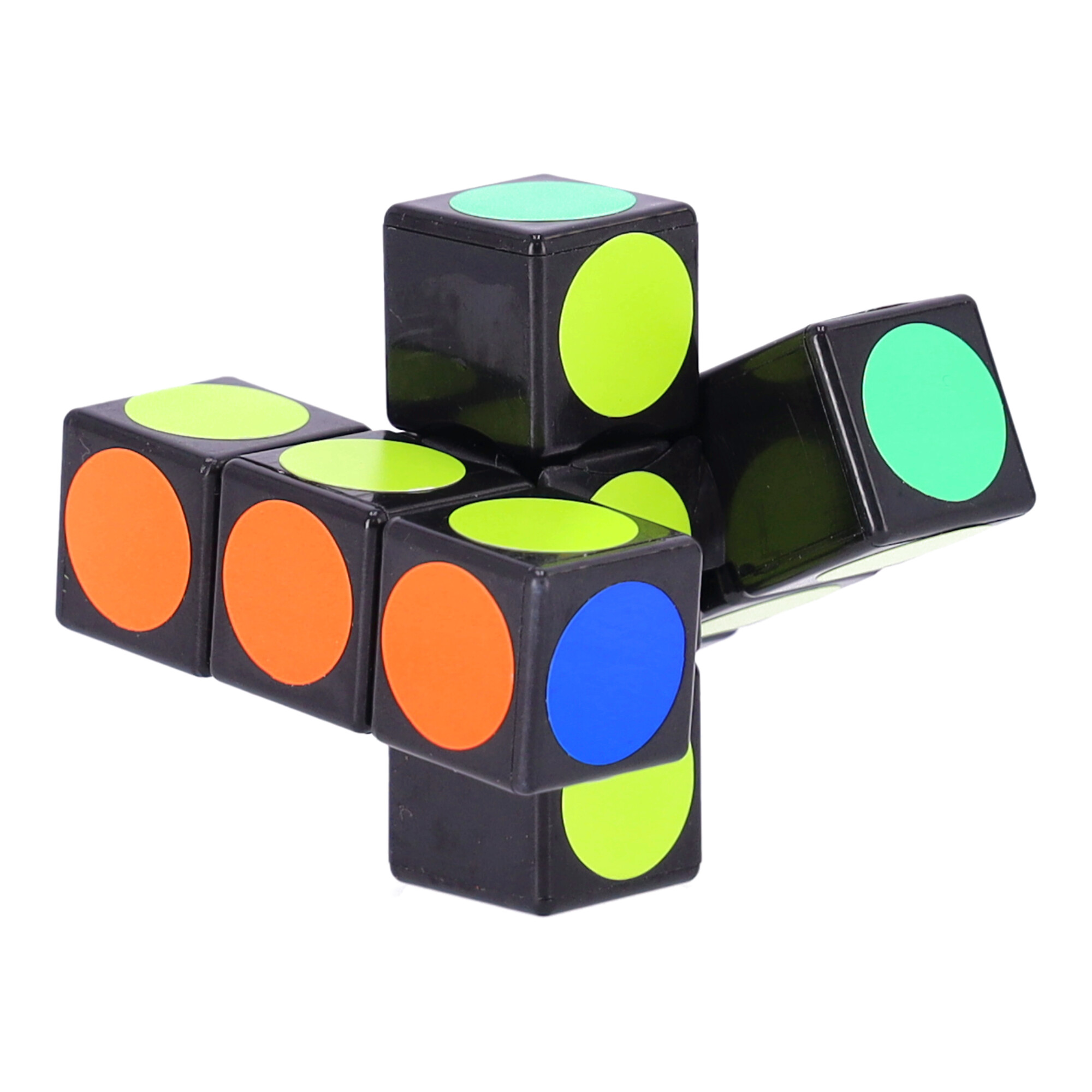 Łamigłówka logiczna 1x3x3 - kolorowa kostka edukacyjna dla dzieci 6+ - obrazek 4